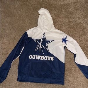 Blue/White Dallas Cowboy Hoodie